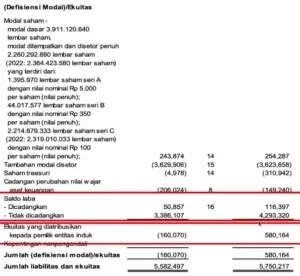 Contoh Saldo Laba Ekuitas Negatif | The Investor